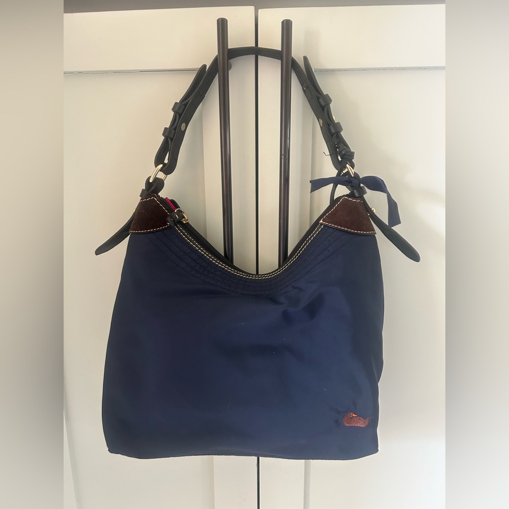Dooney & Bourke Nylon  navy blue Purse